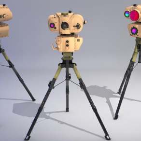 现代测距仪3D模型下载